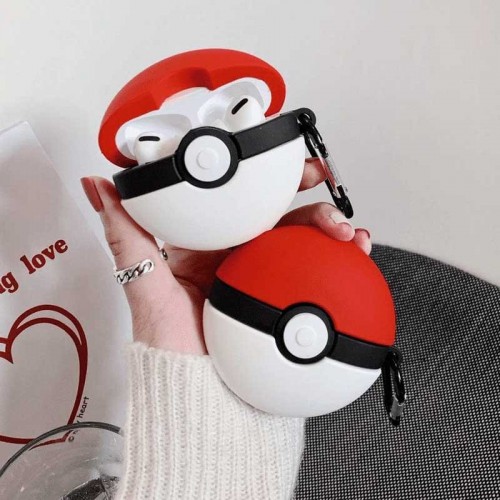 Силиконовый футляр Cartoons&Heroes для наушников AirPods Pro + карабин