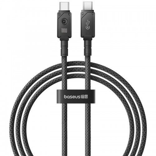 Дата кабель Baseus Unbreakable Series Fast Charging Type-C to Type-C 100W 1m (P10355800111-0)