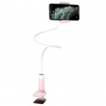 Держатель настольный Hoco PH23 Balu Pink white
