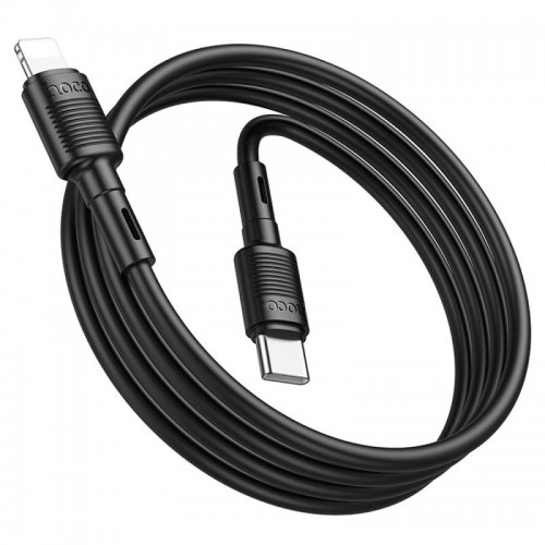 Дата кабель Hoco X83 Victory PD 20W Type-C to Lightning (1m)