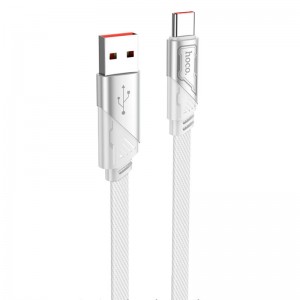 Дата кабель Hoco U119 Machine charging data USB to Type-C 5A (1.2m)