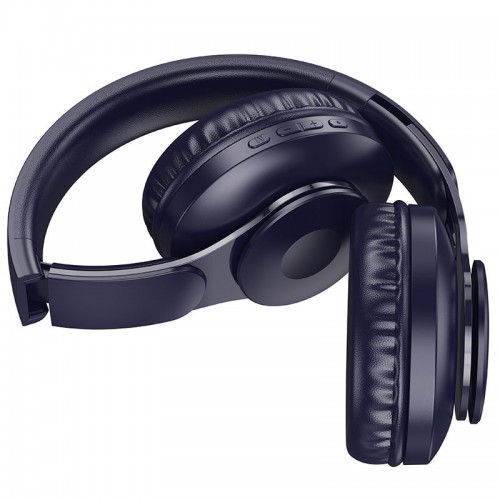 Накладні бездротові навушники Hoco W45 Enjoy Blue