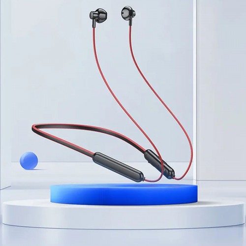 Навушники Bluetooth Hoco ES67 Perception neckband Red