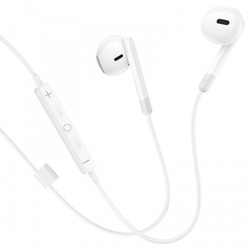Стерео навушники Hoco M109 Pure joe (3.5mm/1.2m) White