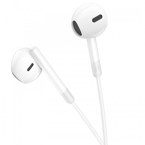Стерео навушники Hoco M109 Pure joe (3.5mm/1.2m) White