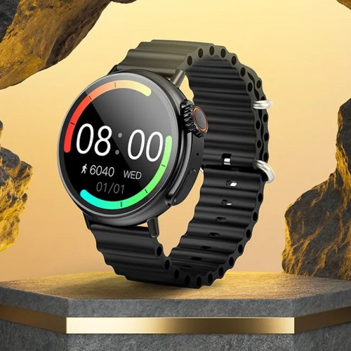 Смарт-годинник Hoco Smart Watch Y18 Black