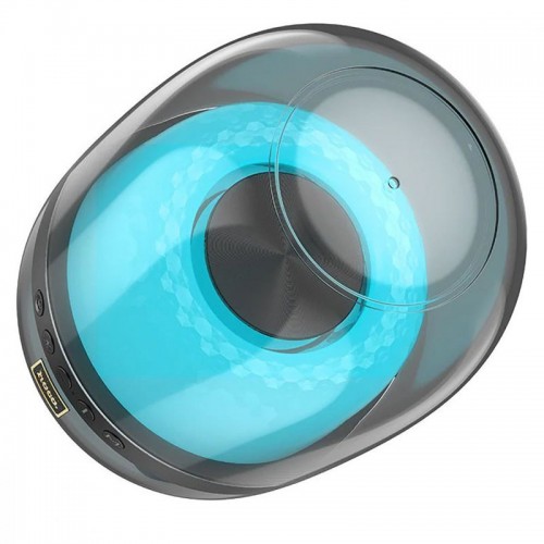 Bluetooth Колонка Hoco BS58 Crystal colorful luminous Black