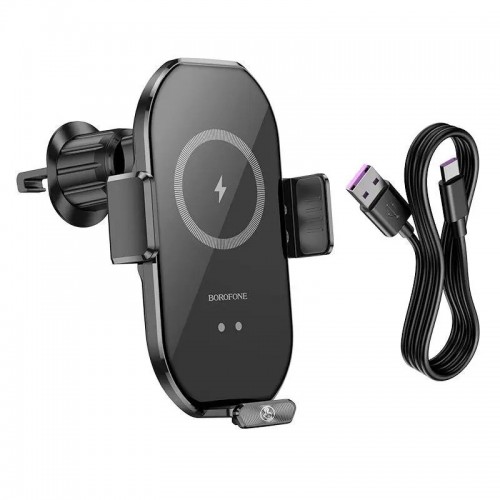 Автодержатель с БЗУ Borofone BH205 Wireless Charging Car