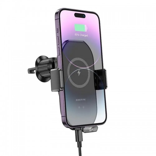 Автодержатель с БЗУ Borofone BH205 Wireless Charging Car