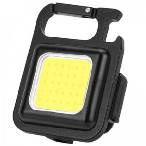 Фонарик-брелок аккумуляторный LED с карабином SH-031