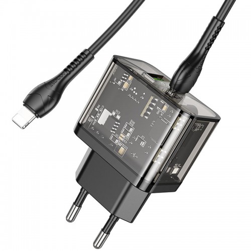 МЗП Hoco N34 Dazzling PD20W+QC3.0 + Type-C to Lightning