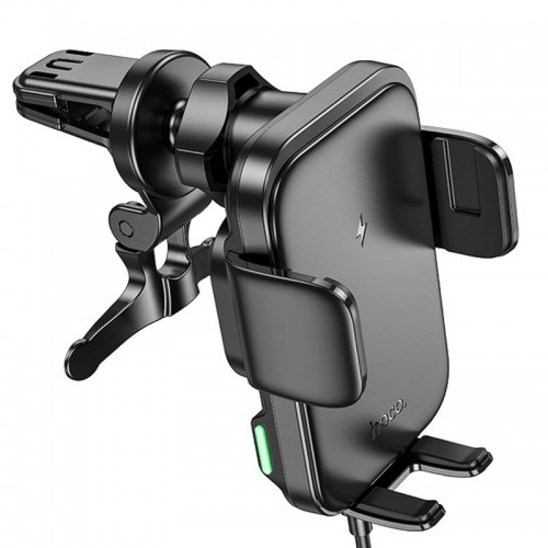 Автодержатель с БЗУ Hoco HW10 Jenny three-axis linkage (air outlet)
