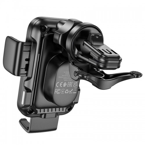 Автодержатель с БЗУ Hoco HW10 Jenny three-axis linkage (air outlet)