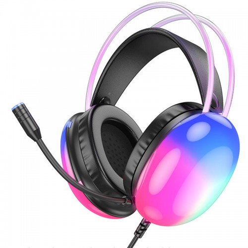 Накладные наушники Hoco W109 Plus Rich USB7.1 channel gaming (USB/2m)