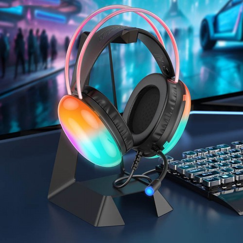 Накладные наушники Hoco W109 Plus Rich USB7.1 channel gaming (USB/2m)