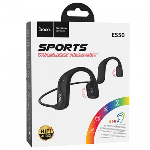 Bluetooth наушники Hoco ES50 Rima Air conduction Black