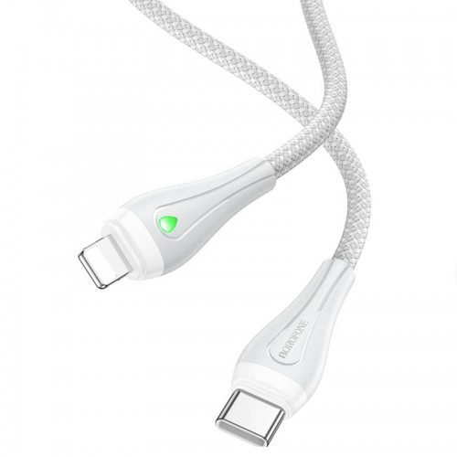 Дата кабель Borofone BX100 Advantage 27W Type-C to Lightning (1m)