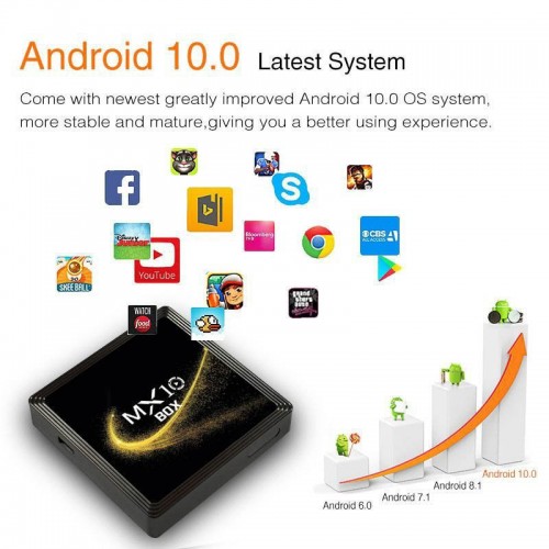 Smart Android TV Box MX10s