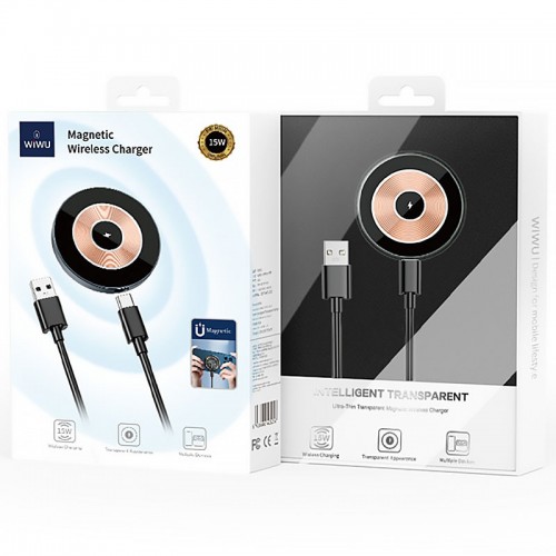 БЗУ WIWU Wi-W008 15W wireless charger
