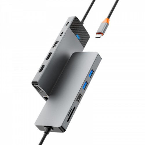Переходник HUB WIWU Linker Series 12 in 1 Pro