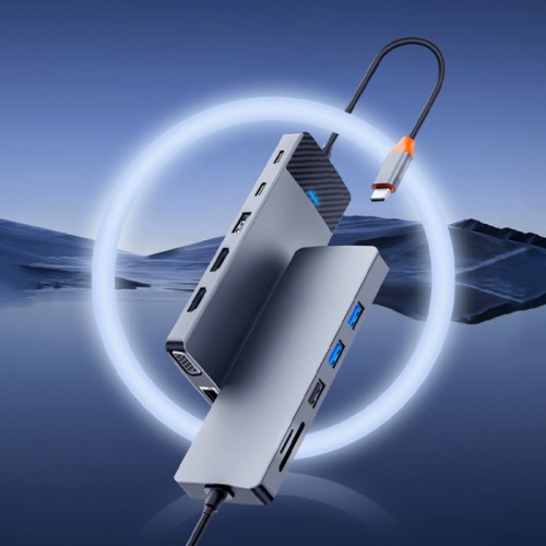 Переходник HUB WIWU Linker Series 12 in 1 Pro