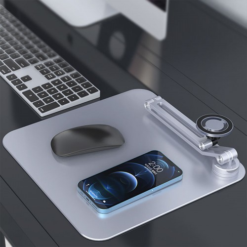 Настольная подставка магнитная MagSafe for Apple FY58 Silver