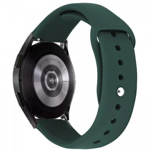 Силіконовий ремінець Sport для Smart Watch 20mm (Forest green)