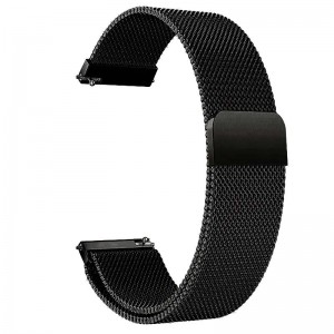 Ремешок Milanese Loop для Smart Watch 20mm (Black)