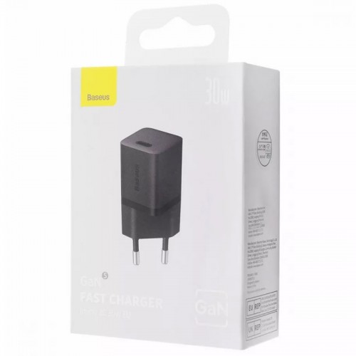 СЗУ Baseus GaN5 Fast Charger (mini) 1C 30W (CCGN070)