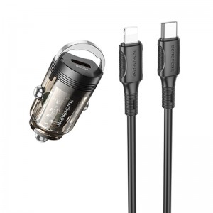 АЗУ Borofone BZ29 Ray PD30W (1C) + Type-C to Lightning