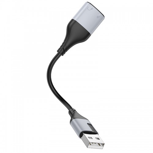 Переходник Borofone BV19 Creator 2in1 USB to 3.5mm