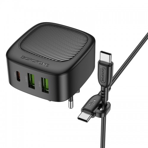 МЗП Borofone BAS23A Lucky PD30W (1C2A) + Type-C to Type-C