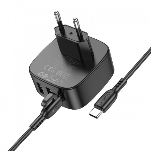 МЗП Borofone BAS23A Lucky PD30W (1C2A) + Type-C to Type-C