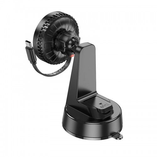 Автодержатель с БЗУ Borofone BH208 Mona retractable (center console)