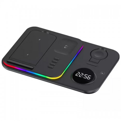 БЗУ + часы A82 4in1 black