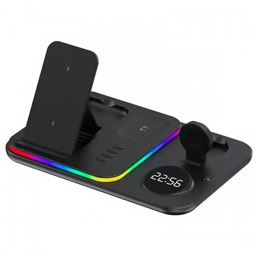 БЗУ + часы A82 4in1 black