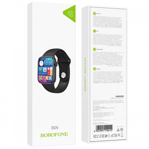Смарт-часы Borofone Smart Watch BD6 Black