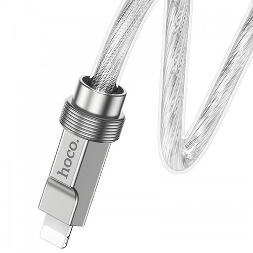Дата кабель Hoco U113 Solid 2.4A USB to Lightning (1m)