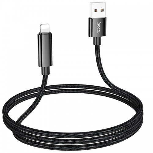 Дата кабель Hoco U125 Benefit 2.4A USB to Lightning (1.2m)