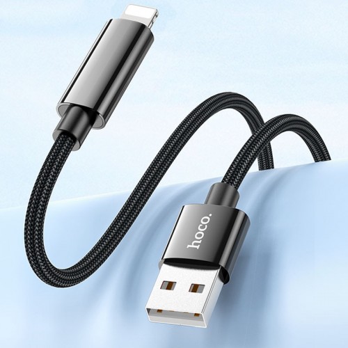 Дата кабель Hoco U125 Benefit 2.4A USB to Lightning (1.2m)