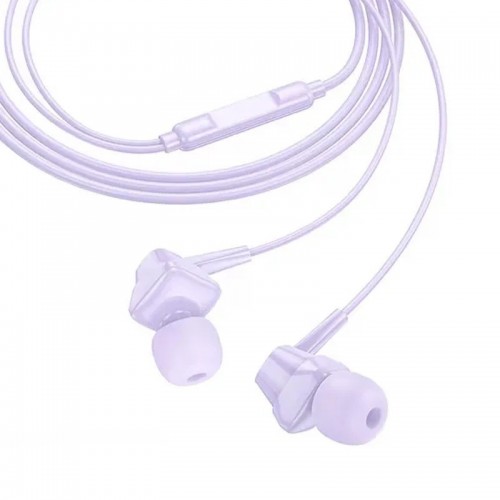 Стерео Наушники Hoco M113 Landy universal (3.5mm/1.2m) Violet