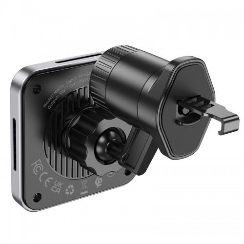 Автодержатель с БЗУ Hoco HW15 Speed (air outlet)