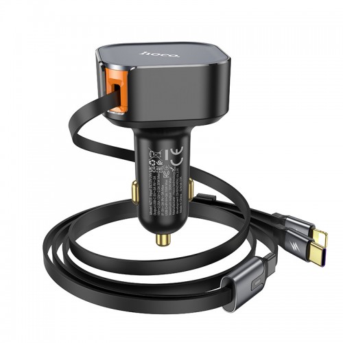 АЗУ Hoco NZ13 Clever PD30W with telescopic cable Type-C to Lightning
