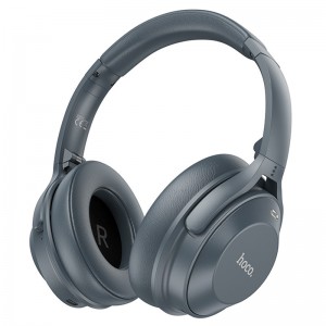 Накладні бездротові навушники Hoco W37 Sound Active Noise Reduction Blue