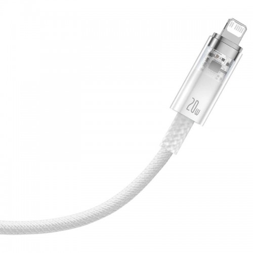 Дата кабель Baseus Explorer Type-C to Lightning 20W with Smart Temperature Control (1m) (CATS01020)