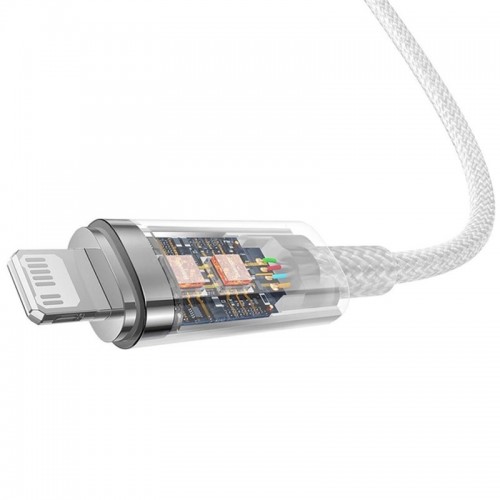 Дата кабель Baseus Explorer Type-C to Lightning 20W with Smart Temperature Control (1m) (CATS01020)