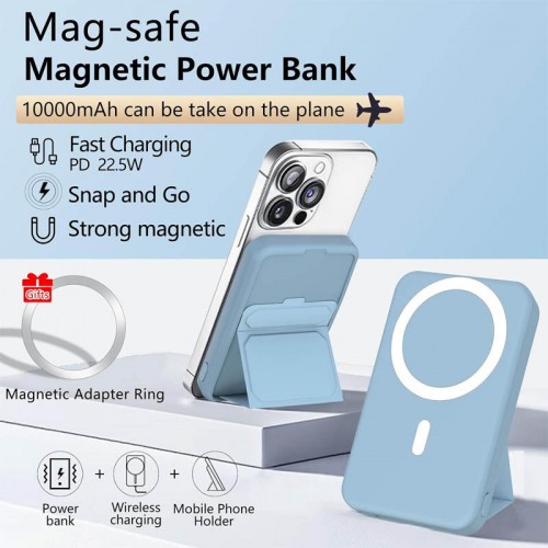 Power Bank JJT-A27-1 PD20W+QC 22.5W 5000 mAh Blue