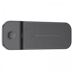 БЗУ Hoco CQ6 Power 3-in-1 wireless fast charger (for Samsung Watch) Black