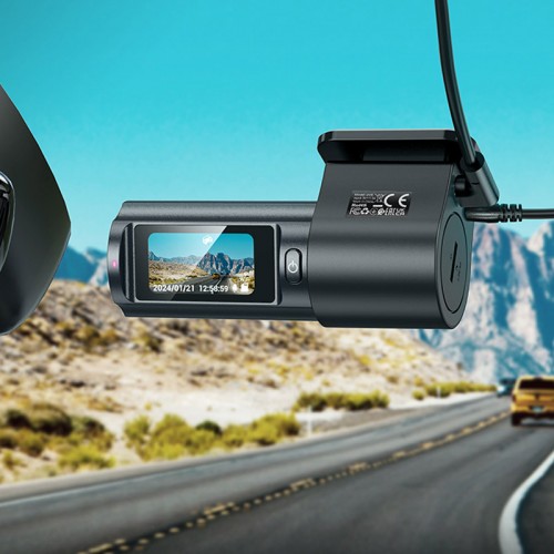 Видеорегистратор Hoco DV8 2K display hidden driving recorder (with rear camera)