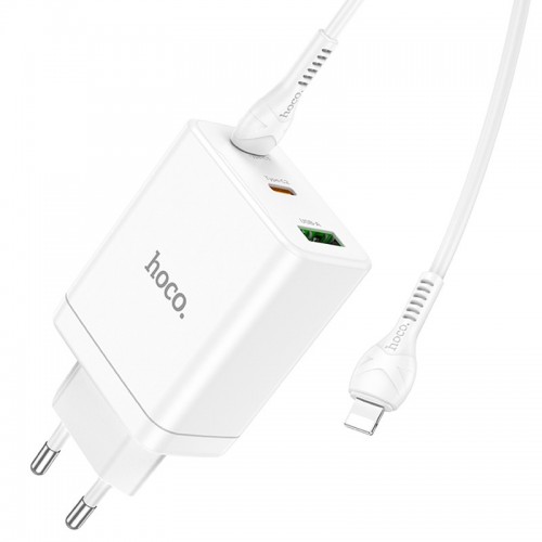 МЗП Hoco N33 Start PD35W (2C/1A) + Type-C to Lightning